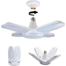 Luminária de Teto LED 28W 6500K Dobrável Pétalas E27 para Quarto e Sala