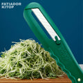 Fatiador de Legumes Kitop com Lâmina Inox – Corte Couve e Verduras Fácil