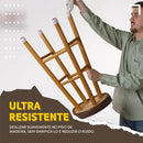 Kit 16 Protetores para Pés de Cadeira em Silicone com Feltro