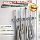 UltraGrip Inox Suporte para Vassouras e Rodos em Aço Inox