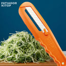 Fatiador de Legumes Kitop com Lâmina Inox – Corte Couve e Verduras Fácil