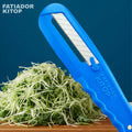 Fatiador de Legumes Kitop com Lâmina Inox – Corte Couve e Verduras Fácil