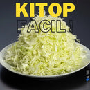 Fatiador de Legumes Kitop com Lâmina Inox – Corte Couve e Verduras Fácil