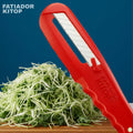 Fatiador de Legumes Kitop com Lâmina Inox – Corte Couve e Verduras Fácil